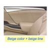 8pcs Leather Car Inner Door Panel Armrest Cover Change For Honda Civic 9th 12-15