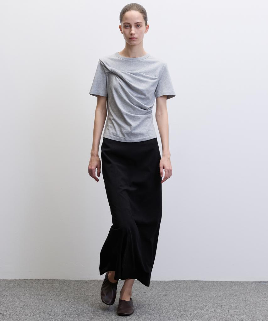 HAE BY HAEKIM [Atelier] Summer Maxi Skirt_Black