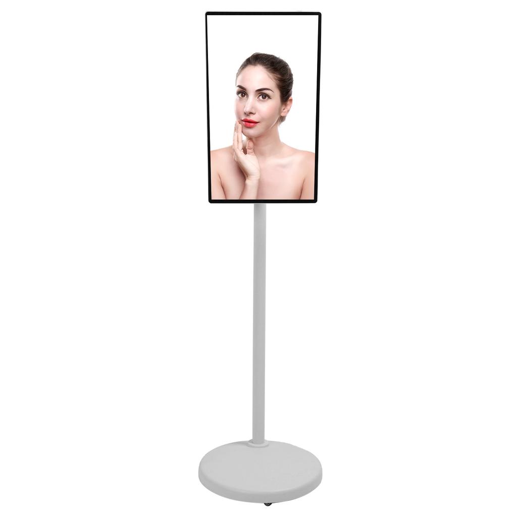 24-дюймовый портативный сенсорный экран телевизора беспроводной Bluetooth 8G 128G портативный напольный мобильный Smart TV для Wi