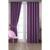 Issa Blackout Darkem Thermal Purple Fund Curtain Single Wing