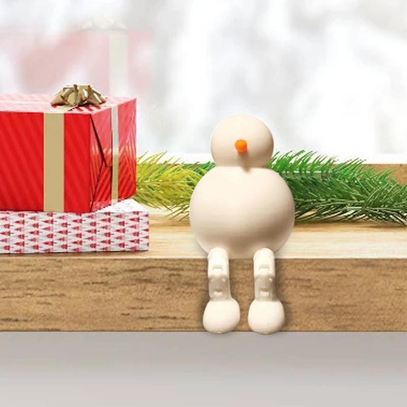 3D printed decoration with movable joints Christmas tree Christmas ball snowman bell ornaments for Bedroom Holiday Decorations