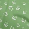 Cotton Flex Green Fabric Floral Quilting Supplies Print Sewing Fabric By The Yard 40 Inch
