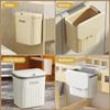 Wall Mounted Hanging Trash Bin Plastic Sink Waste Garbage Garbage Can  Kitchen Bathroom Toilet