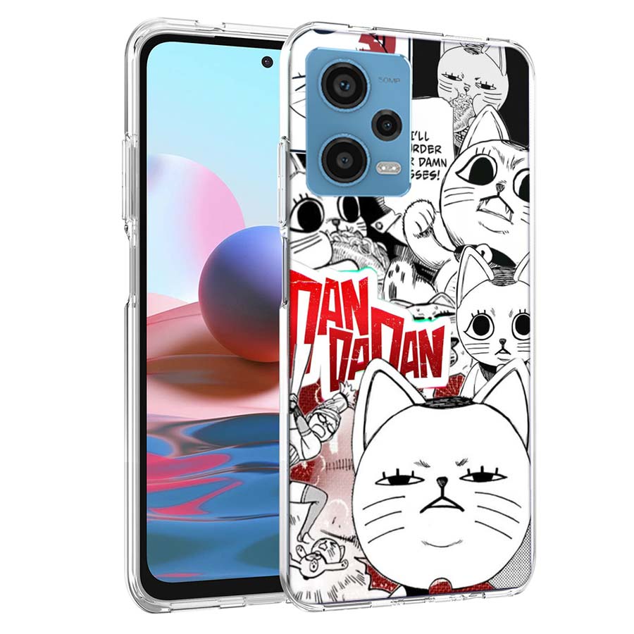Чехол Turbo Granny для Redmi Note 13 12 14 15 Pro Plus 13R 11 11T 11E 11S 10 Pro 10S 9 9S Прозрачный силиконовый чехол Capa Cases S