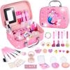 Jidoutya Makeup Set for Kids Cosmetics Pretend Play Kids Cosmetics Includes Makeup Birthday Gift Girls, Set, Toy, Set, Case,