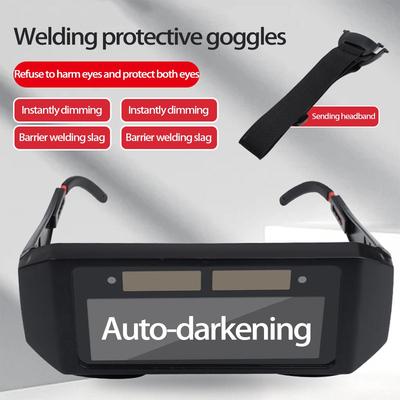 Автоматически затемняющиеся сварочные очки для охраны труда, аргонодуговой и УФ-сварки.