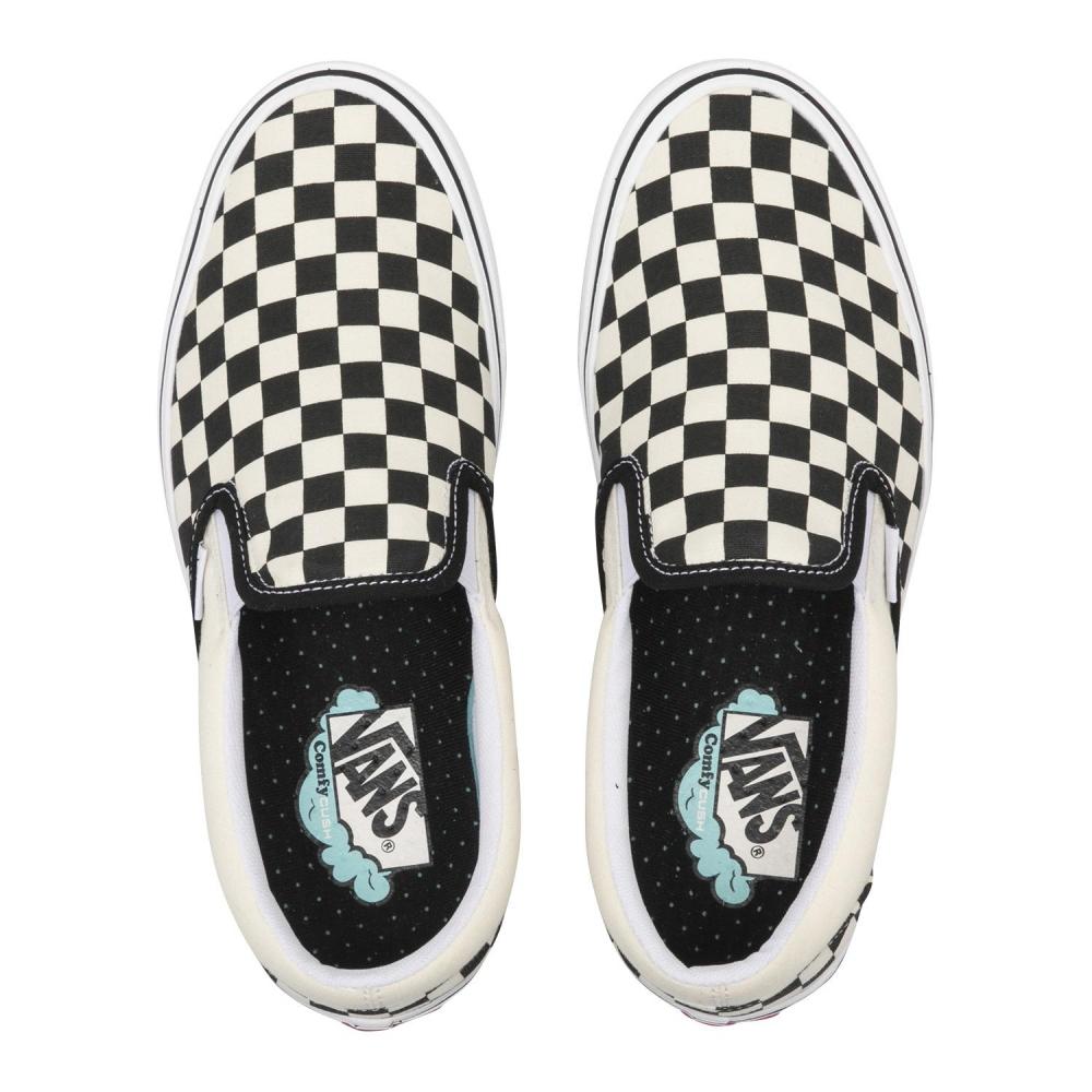 Vans COnfix Slip On Vn0a3wmdvo4 Checker T.wht