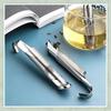 Home Long Tea Infuser Maker Mate Teaspoon Household Design Metal Filter Steel Bar. Pipe Stainless Brewer Accessories Sieve