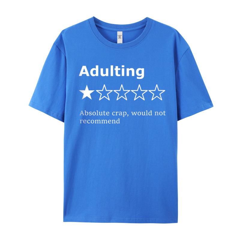 Funny Gifts For Friends Unisex Newest Normal Tshirts Round Neck Combed Cotton Short Sleeve Tees Gift Idea Tee Shirts Father Day