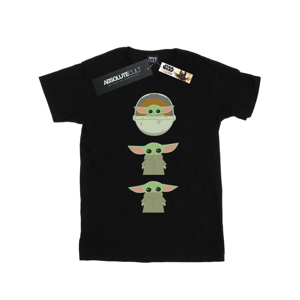 STAR WARS Mens The Mandalorian The Child Posing T-Shirt