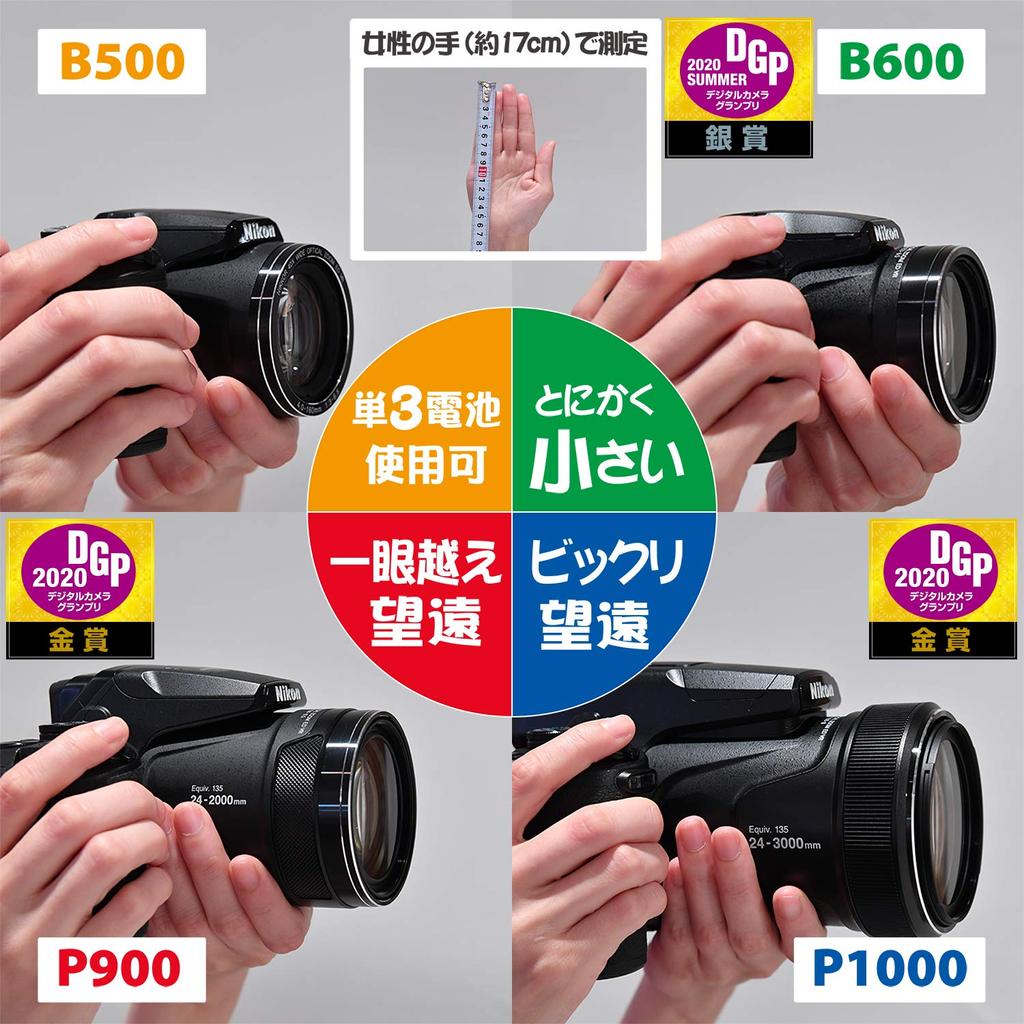 Nikon Digital Camera COOLPIX B600 BK 60x Optical Lightweight Coolpix Black B600BK