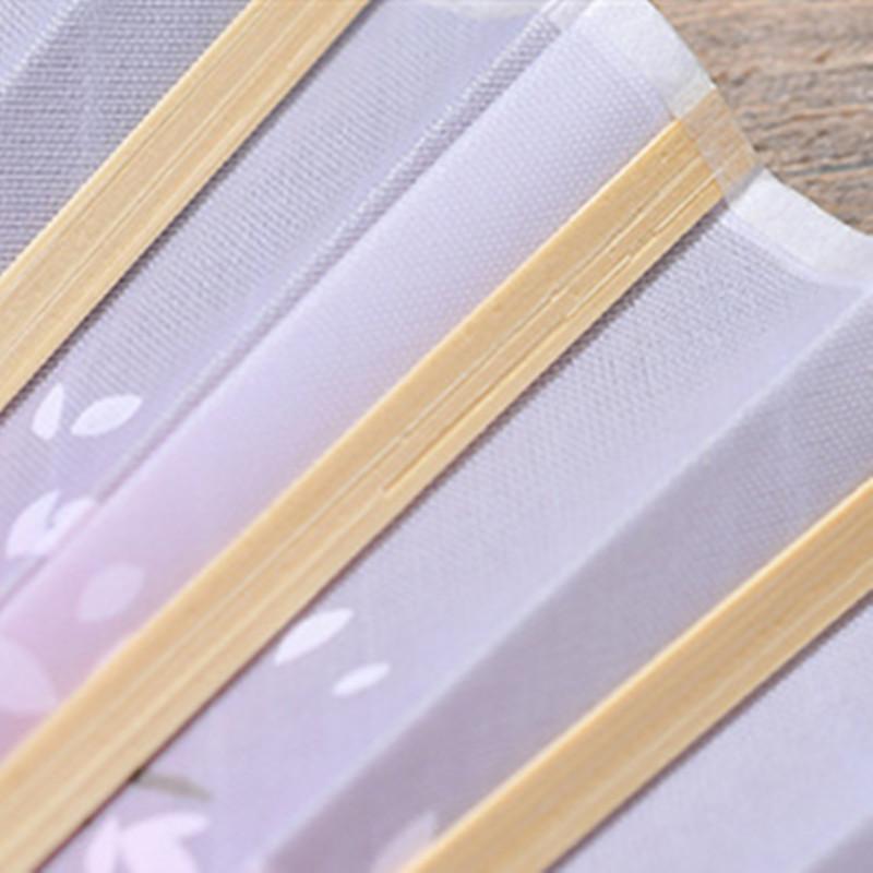 1 шт. Модный шелковый классический складной бамбуковый веер ручной веер Свадебные украшения вечерние