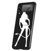 Angel Devil Sexy Girl Cover Phone Case For Samsung Galaxy Z Flip 7 6 5 4 3 5G Flip7 Flip6 Flip5 Flip4 Flip3 Black Fundas Shell G
