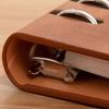 100 Sheets Loose Leaf Notebook 200 Pages Refillable Notebook Retro PU Hardcover Notebook  School
