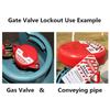 Tank Gate Valve Valve Tank Gas Bottle Ball Master Lock Valve Locking Disc Rotating 1-2.5 Inch