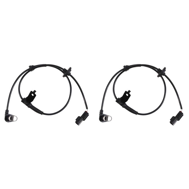 2X 956704H300 Front Right Side ABS Speed Sensor For Hyundai GRAND STAREX 2007-2015