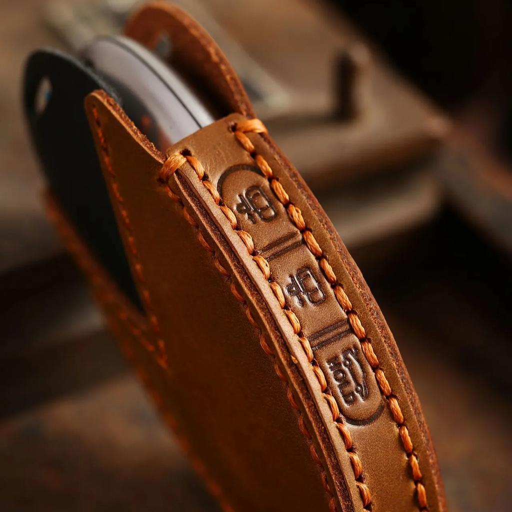 Чехол для автомобильного ключа GUSHIBEI из натуральной кожи для Hyundai 2023