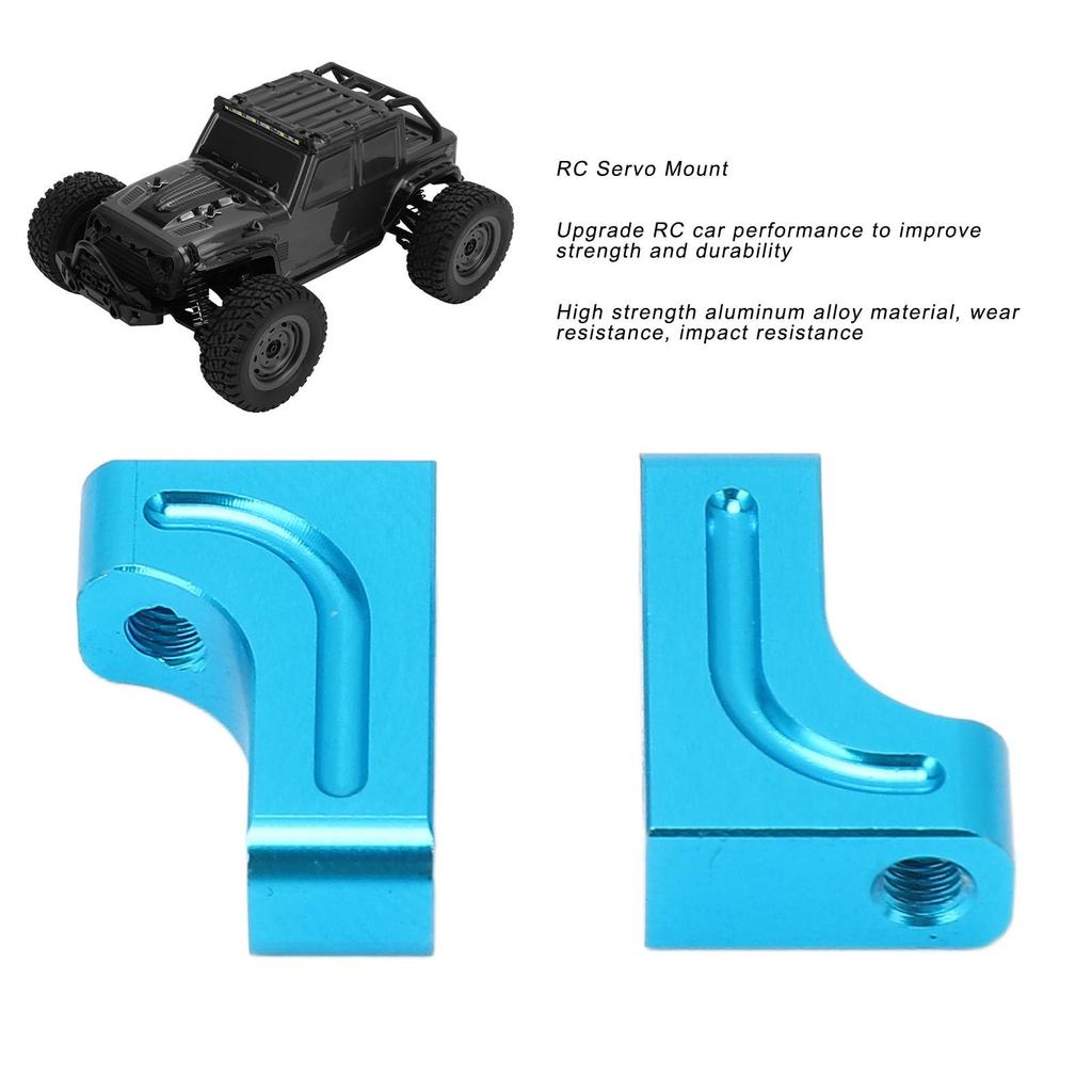 Прочный алюминиевый кронштейн для RC сервопривода для TB03 TT02 XV01 - Улучшенная прочность и долговечность, Универсальная посадка