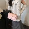 Fashionable Crossbody Small Square Bag Women's Bag New Summer Style Simple Shoulder Bag Popular Small Bag Women's Bag