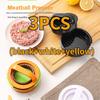 3 шт. Круглый инструмент для приготовления гамбургеров, пресс для мяса, набор для приготовления котлет, кухонный гаджет