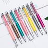 1 Piece Roller Ballpoint Pen Office School Supply Stationery Crystal Diamond Metal Creative Kawaii Spinning Nurse Wedding