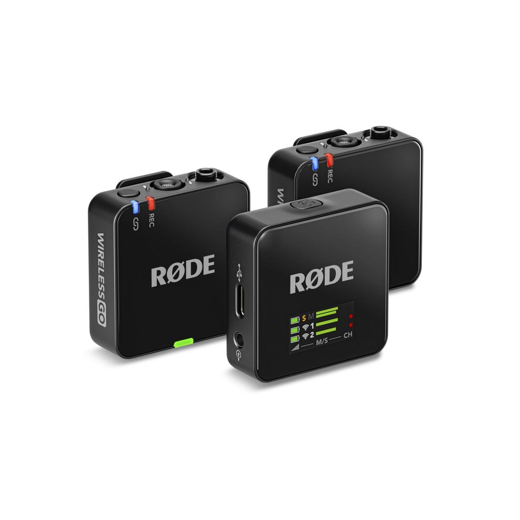 RODE Microphones Беспроводная система GO Compact Wireless Черный WIGOGEN3 (3-е поколение) Микрофон,