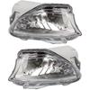 For 07-09 Lexus LS460 LS600h L Clear Lens Fog Light W/o Bulbs Front Left & Right
