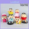 Crayon Pvc Shinchan Funny Model Ornament For Anime Fans And Collections Gift