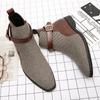 Men Shoes Oxfords Men's Chelsea Boots  New Arrival Classic Male Coiffeur High Top Shoes Adulto Leather Fashion Shoes Men