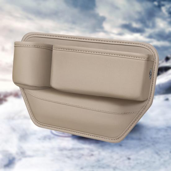 Ящик для хранения, заполнитель щелей в автомобильном сиденье с подстаканником, большая вместимость, легко устанавливается на сиденье