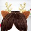 PartyPang Christmas Pretty Hairband, Rudolph Brown