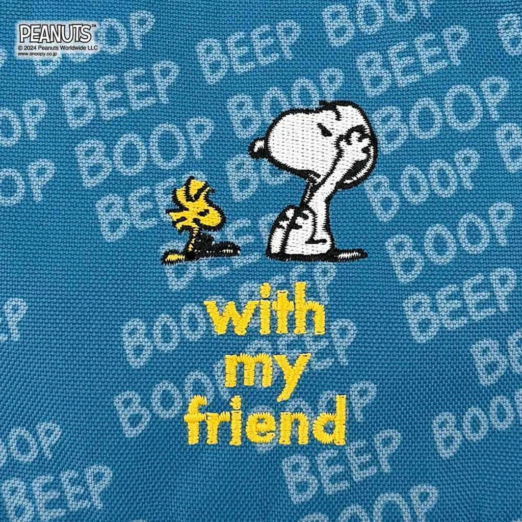 8402 Snoopy Маленькая отдельно стоящая сумка-тоут IP Deli Peanuts [Rootote] (03 друг)