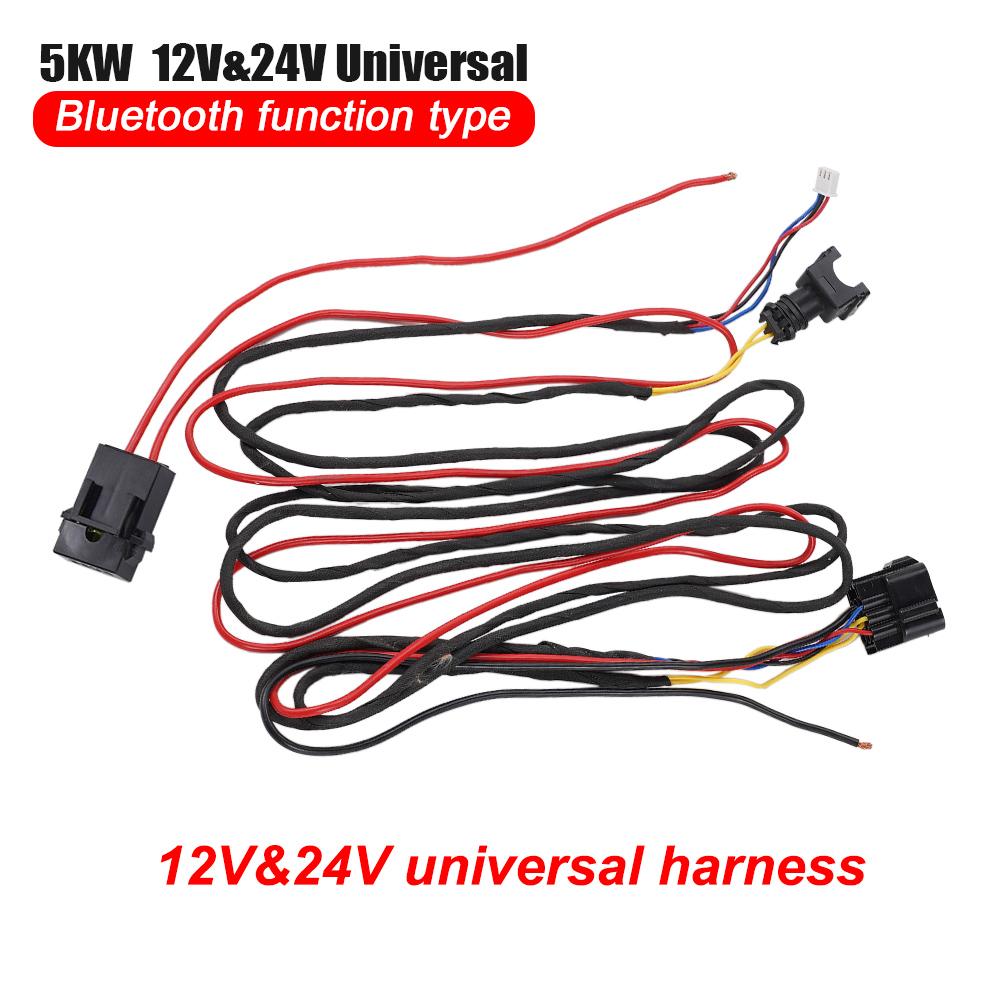5 кВт Парковочный отопитель Bluetooth Материнская плата Переключатель Пульт дистанционного управления Жгут проводов Комбинированный комплект Аксессуары для отопителя для автомобиля грузовика