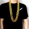 Chain Gold Plated Sweater Chain Punk Thick Chain Necklace Fashion Jewelry Men Exaggerated Necklace