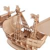 1шт 3D парусник деревянная головоломка сборка модель головоломка DIY деревянные поделки 3D головоломка подарки настольное украшение