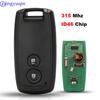 Jingyuqin Smart Card Remote Key 2 Buttons 315mhz With ID46 Chip For Suzuki Swift SX4 Grand Vitara Uncut HU133 Blade