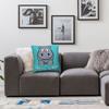 I Just Really Like Hippos Pillowcase Polyester Linen Velvet Creative Zip Decorative Pillow Case Sofa Seater Cushion Case 45X45