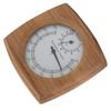 2?In?1 Indoor Wood Thermo?Hygrometer Thermometer Hygrometer Steam Room Sauna Room Accessories
