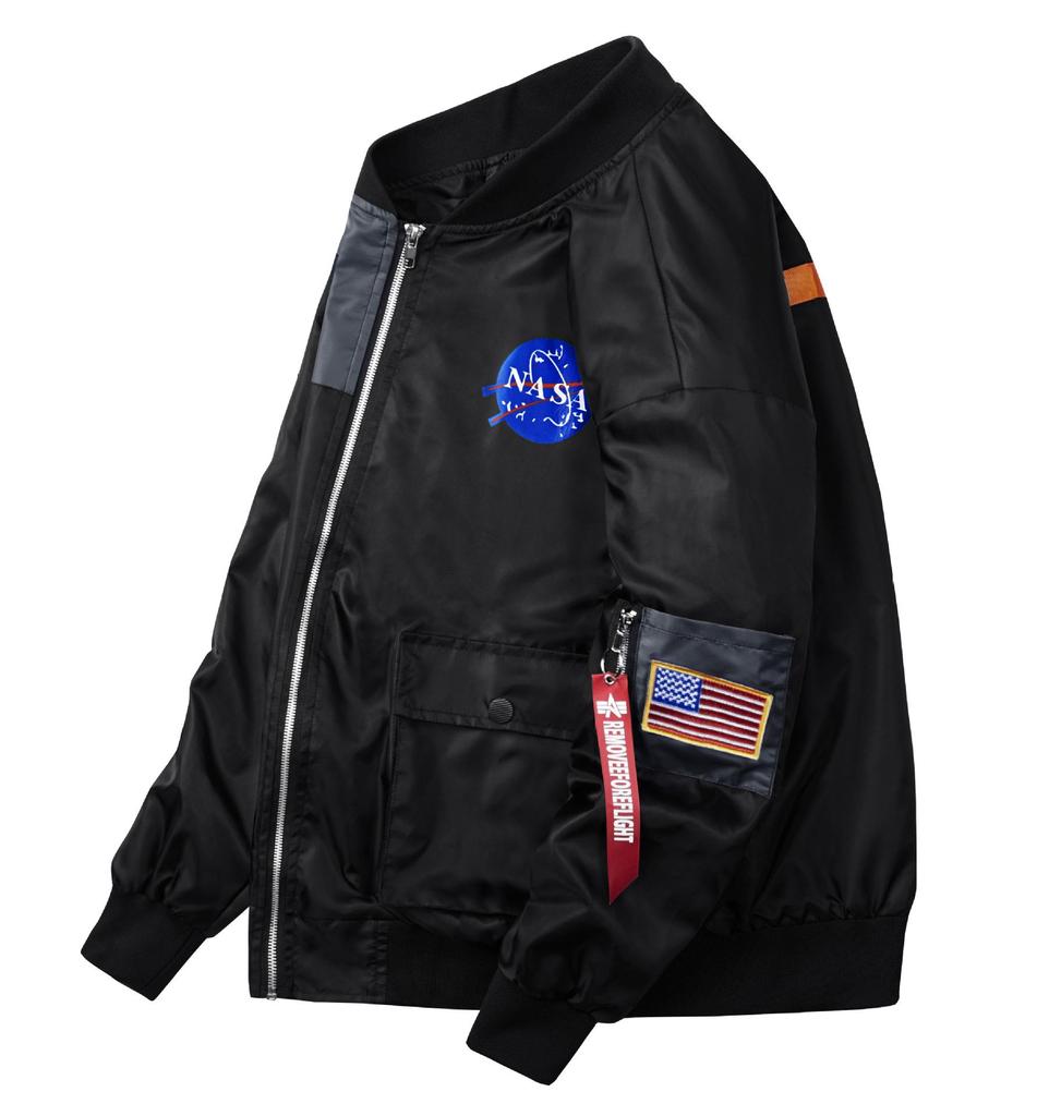 Мужская бомбер-куртка NASA MA-1: Стиль формы астронавта, Мода ВВС Европы и Америки