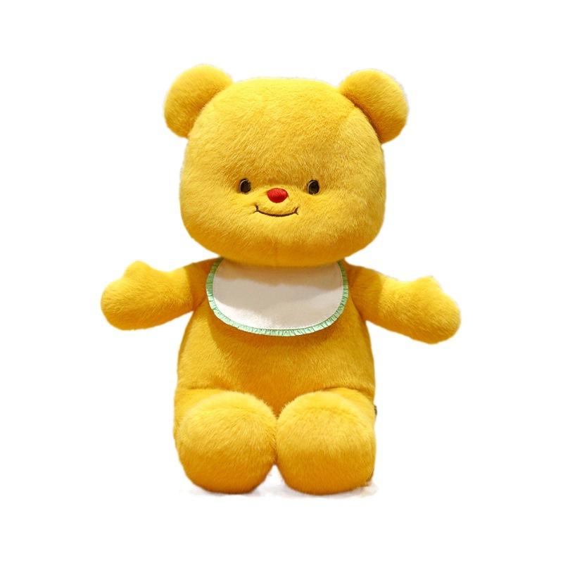 New Cute Butter Cloth Bear Plush Toy Dolls Boys and Girls Sleeping Children's Birthday Gifts