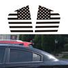 Pre-Cut Quarter Window American Flag Decal Stickers For 2011-2022 Dodge Charger