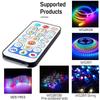 DIY 21-клавишный радиочастотный контроллер: RGB Бегущая лошадь Одна кнопка