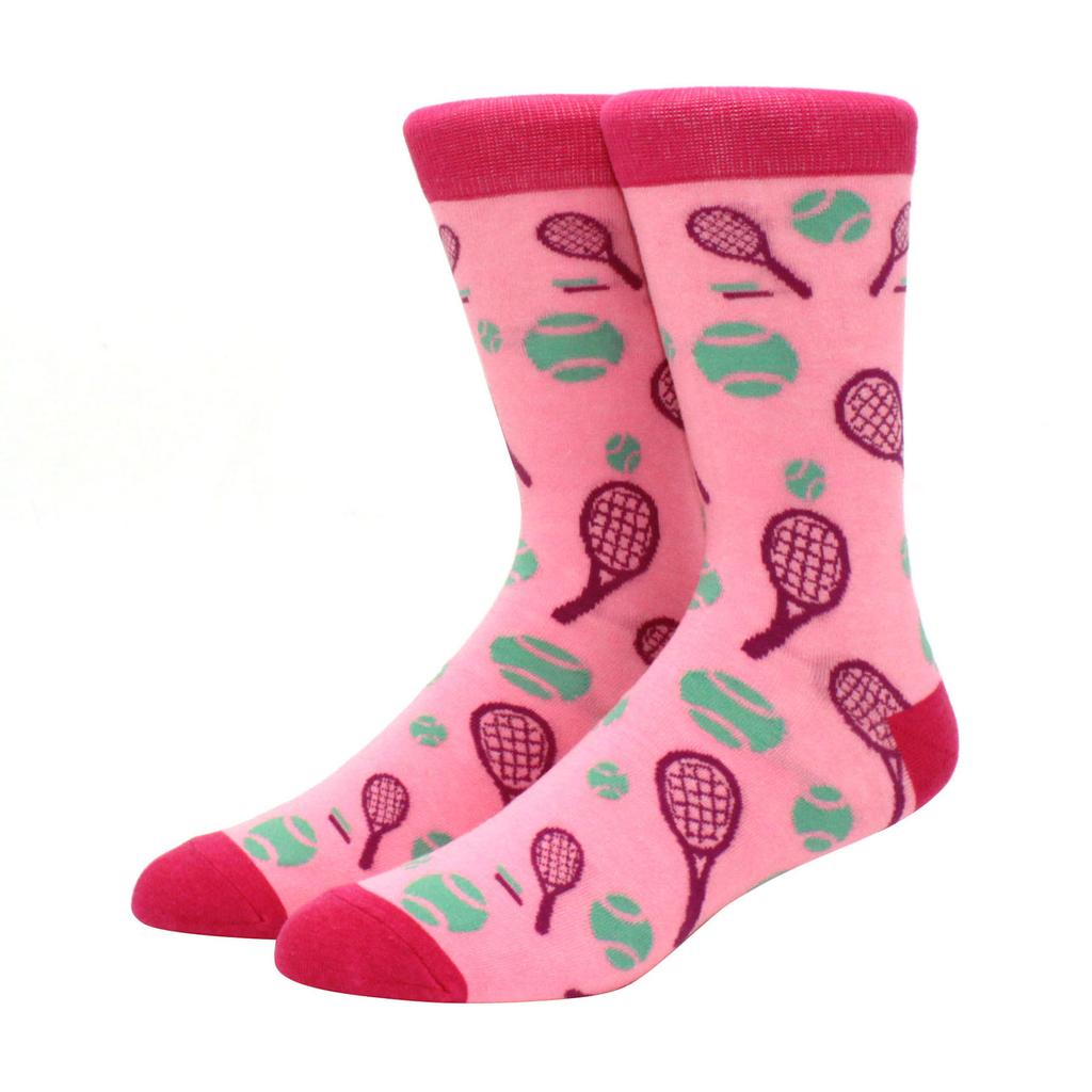 1 пара мужских забавных хип-хоп носков средней длины с принтом скейтборда, пива, счастливого искусства, EU38-46