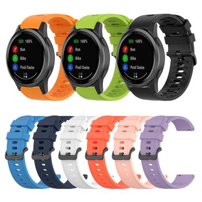 Силиконовый ремешок для часов Garmin Vivoactive 4 Vivoactive 3 Forerunner 245 645 Music Наручный ремешок для Garmin Venu Браслет 22 20