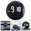 Car Clock Dash Clock Compact Noctilucous Car Dashboard Clock Waterproof Vent Clocks Watch Digital Clock Car Interior Accessories