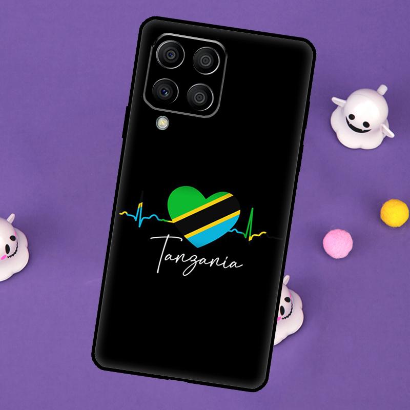 Tanzania Flag Cover For Samsung Galaxy M11 M51 M31 M33 M13 M23 M53 M15 M55 M14 M34 M54 M20 M32 M52 Case