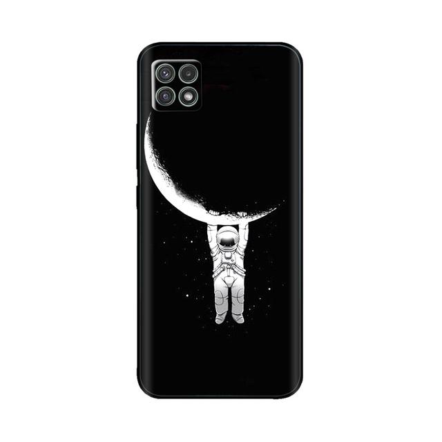 Чехол для Samsung A22, силиконовый мягкий чехол из ТПУ для телефона Samsung Galaxy A22 5g 4g Galaxya22 A 22, защитный бампер с цветочным принтом