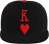 Кепки с надписью King Matching для пар, регулируемая бейсболка, snapback на День святого Валентина, бейсбольные кепки для женщин и мужчин