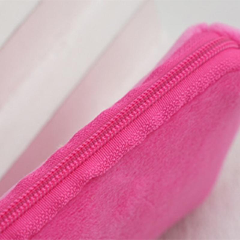 Женский квадратный мини-плюшевый кошелек для монет, сумка для наушников, кошелек для ключей, милый детский кошелек