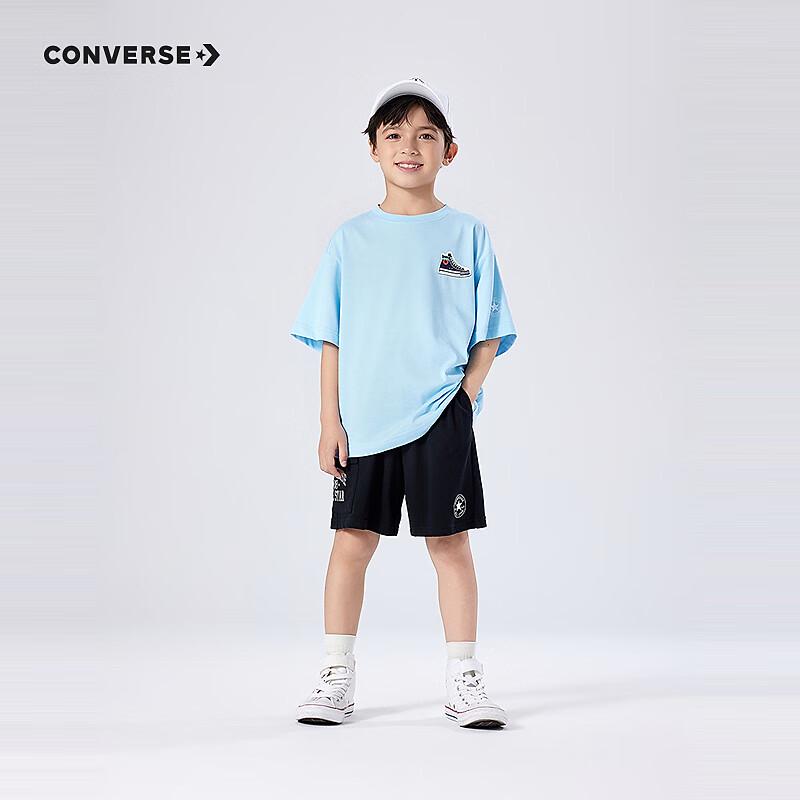 Converse Детские повседневные спортивные шорты из чистого хлопка